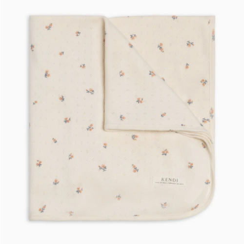 Pointelle Swaddle Blanket