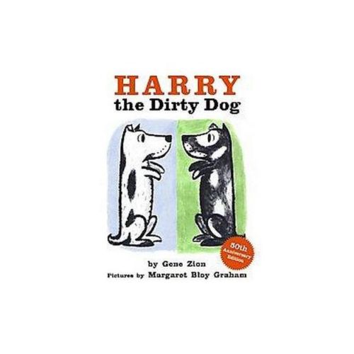 Harry the Dirty Dog Board Book (Anniversary) (50TH ed.) - by Gene Zion (Hardcover)