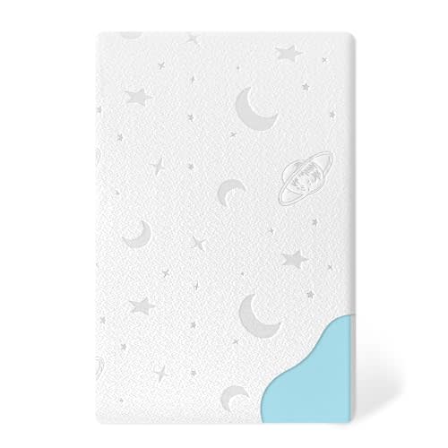 Pack and Play Mattress Pad, 38x26 Thick Memory Foam Pack N Play mattresses for Baby and Toddler, Portable High Density Foam Baby Mattress for Pack N Play with Breathable Jacquard Cover