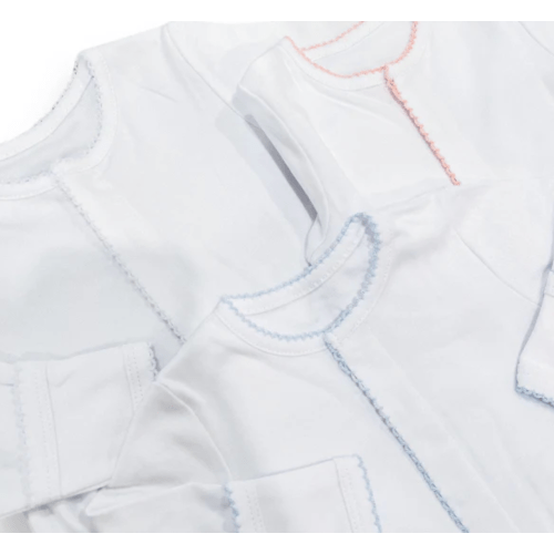 Picot Trim Footie – Tiny Hearts Embroidery