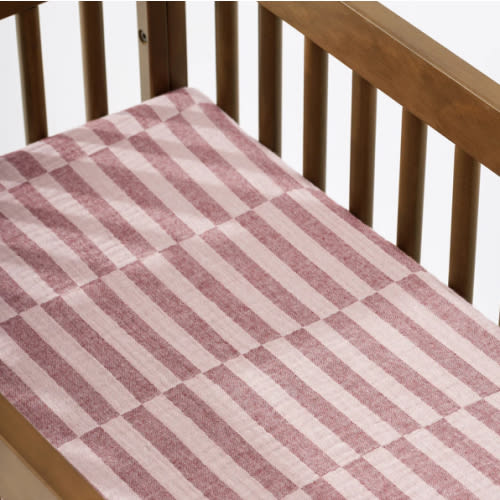 Babyletto All-Stages Bassinet Sheet in GOTS Certified Organic Muslin Cotton