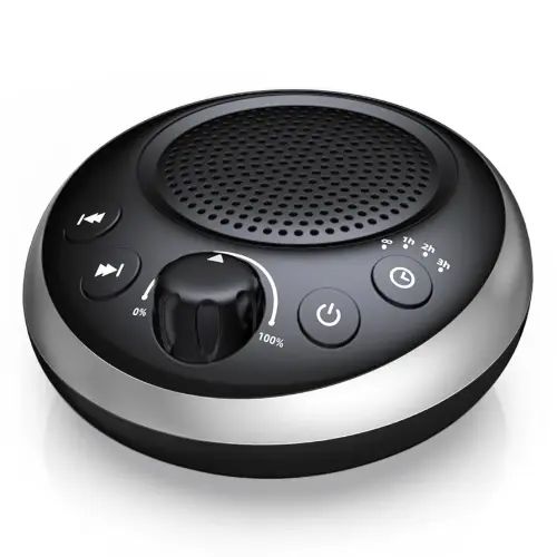 Sound Machine Loud White Noise Machine Nonstop Brown Noise Machine 30 Soothing Sounds for Baby Kids Adults Plug in Pink Noise Sleep Machine 36-Level Vol 4 Timer Memory Function for Home Travel Office