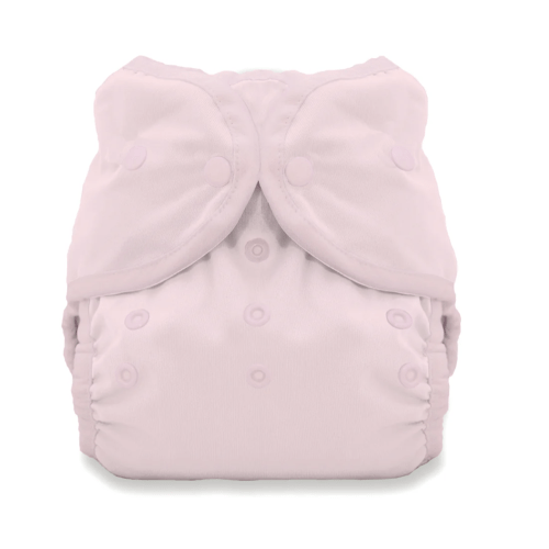 Thirsties Duo Wrap two-sized cloth diaper cover. PINK SALT SIZE 1