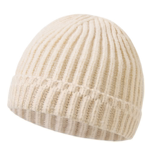 Baby Newborn Pure Color Simple Beanie