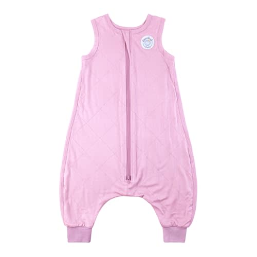 Dreamland Baby Toddler Sleep Sack with Feet, 1.0 TOG Temperature Rating - Ultra Soft Viscose Wearable, Breathable