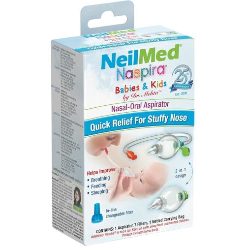 NeilMed Naspira Nasal-Oral Aspirator