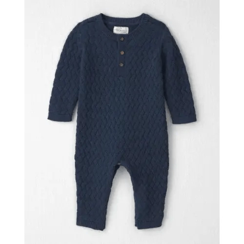 Baby Organic Cotton Sweater Knit Jumpsuit - Little Planet | Carter's