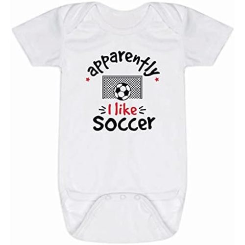 ChalkTalkSPORTS Soccer Baby & Infant One Piece | Soccer Theme Bodysuits