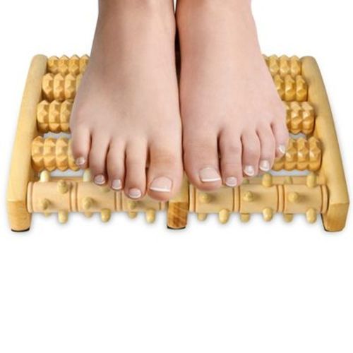 MEDca Dual Foot Massager Roller – Acupressure Reflexology Tool for Plantar Fasciitis, Circulation & Foot Pain Relief