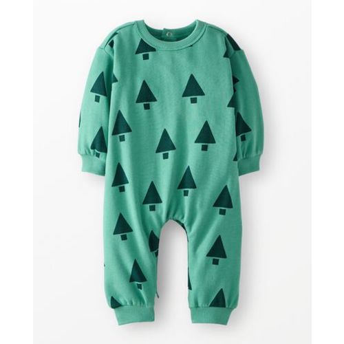 Baby Holiday Oversized French Terry Romper