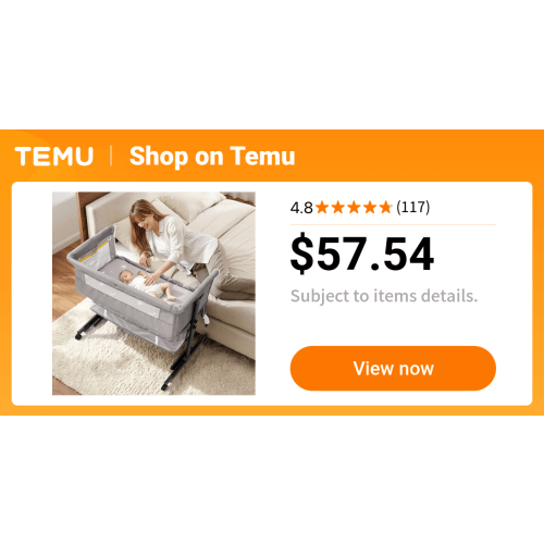 baby bassinet bedside crib 3 in 1 adjustable baby - Temu