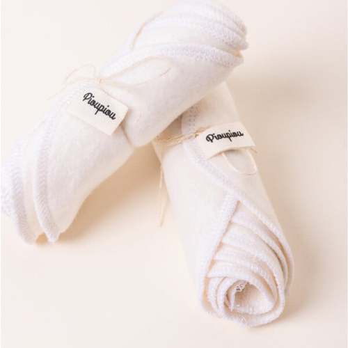 Organic Cotton Soft Wipes - Pioupiou Cosmetics | Maisonette