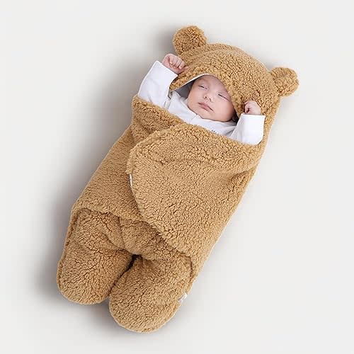 Danolt Baby Swaddle Blanket 0-6 Months, Baby Essentials, Baby Girl Boy Newborn Essentials