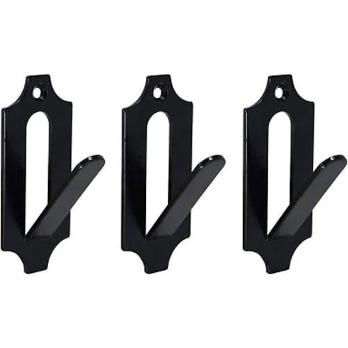3 Pack Of European Skull Wall Mount Bracket Hangers for Deer Mule Antelope Coyote and Small Game Animals - Complete with simple & easy Installation Kits - Suitable for Indoor or Outdoor Use