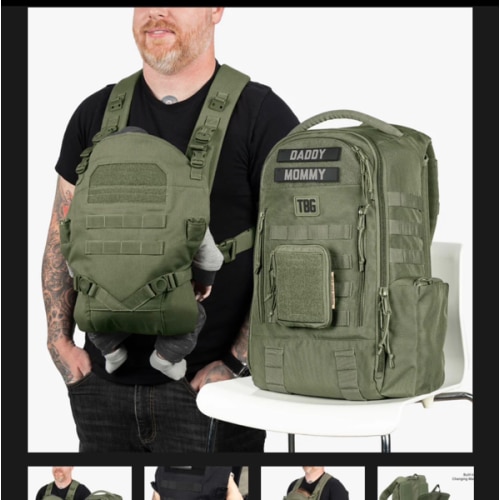 Daypack Diaper Bag + Baby Carrier Bundle | Save | TBG – Tactical Baby Gear