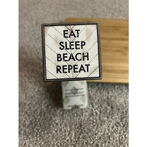 Bath & Body Works Wallflower Diffuser Plug-in “Eat Sleep Beach Repeat”