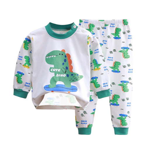 UAYOTSE Toddler Baby Boy Fall Clothes Waffle Contrast Color Sweatshirt Pants Sets Winter Outfits 6 12 18 24 Months(3-6 Months,F2-Green)