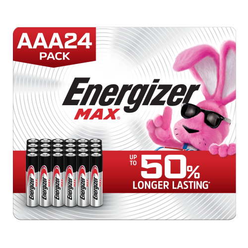 Energizer MAX AAA Batteries (24 Pack), Triple A Alkaline Batteries