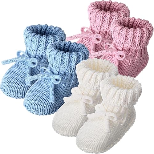 Baby Booties 0-6 Months Newborn Baby Shoes Boy Girl