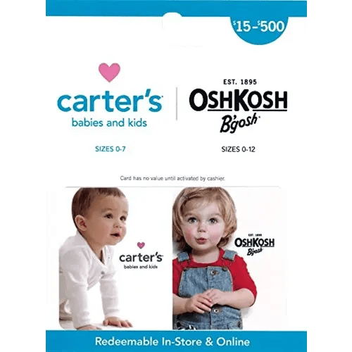Carter's/OshKosh B’gosh Gift Card