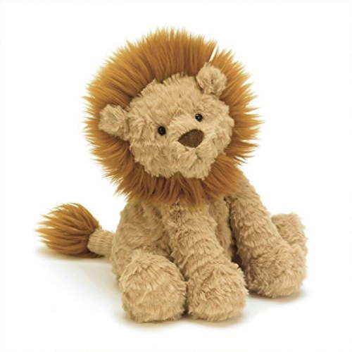 FUDDLEWUDDLE LION MEDIUM, Soft Plush Safari Animal for Kids