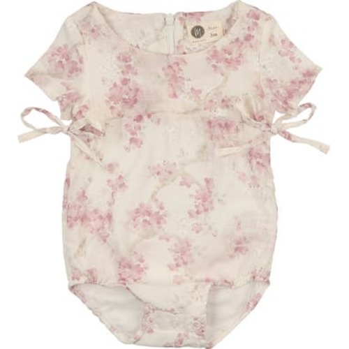 Floral Tie Romper, 6M