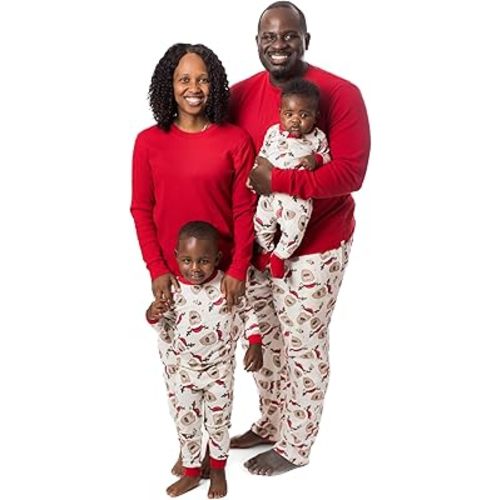 Burt's Bees Baby Baby Girls' Womens Family Jammies Matching Holiday Organic Cotton Pajamas