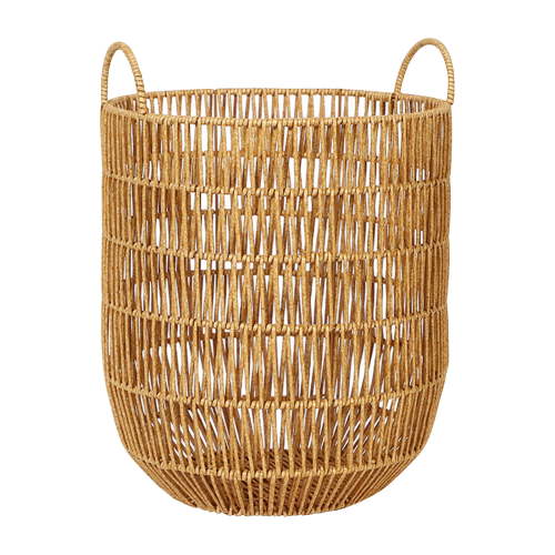 Dirty Clothes Basket Laundry Basket Clothes Storage Basket Household Clothes Basket Clothes Imitation Rattan Woven Basket Dirty Clothes Basket Storage