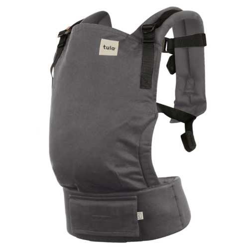 Graphite - Cotton Free-to-Grow Baby Carrier – Baby Tula US