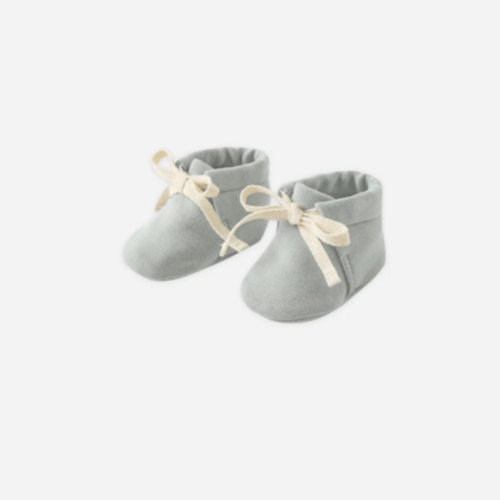 Baby Booties || Steel Blue – Quincy Mae