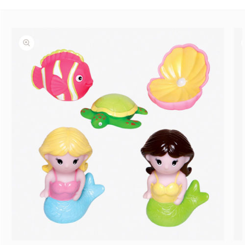 Mermaid Party Squirtie Baby Bath Toys – Elegant Baby