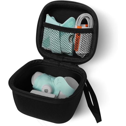 Hard Travel Case for Owlet Dream Sock Baby Sleep Monitor, Protect Storage Case for Owlet Smart Baby Monitor, Black Bag Only