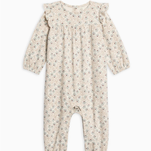 Jine Ruffle Sleeve Romper