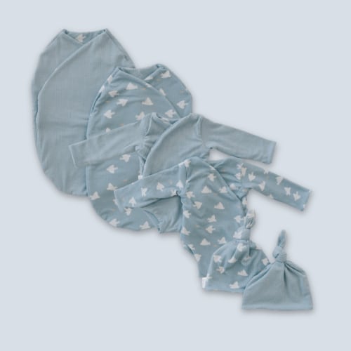 LONG SLEEVE NEWBORN ESSENTIALS BUNDLE