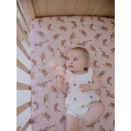 Waterproof Fitted Cot Sheet | Queen of the Jungle