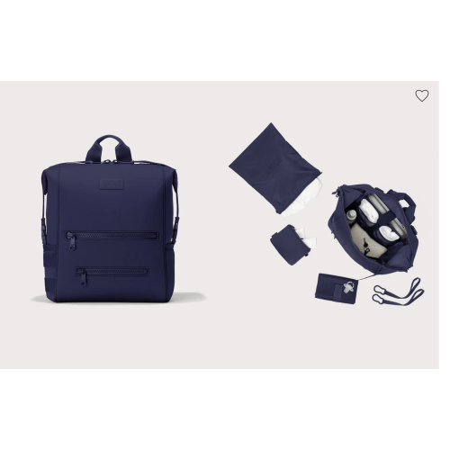 Indi Diaper Backpack | Water-Resistant Diaper Bag | Gender-Neutral