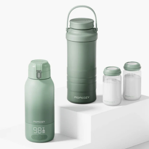On-the-Go Bundle: Portable Baby Bottle Warmer + 22oz Baby Bottle Cooler