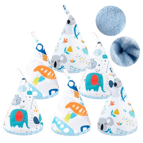 YSSPPOY 6 Pcs Coral Velvet Peepeeteepe Baby Boy, Strong Water Absorption Pee Peep Teepee for Baby Boy, Reusable Pee Covers for New Parents Gift