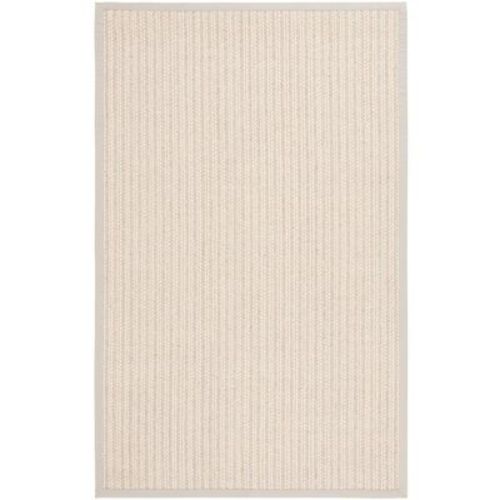 Palm Beach PAB625 Machine Made Indoor Area Rug - Ivory - 5'x8' - Safavieh
