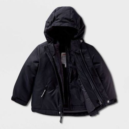 Baby 3-in-1 Winter Snowplay Jacket - Cat & Jack™ Black 12M
