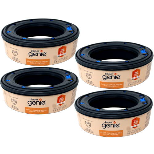 Playtex Diaper Genie Refills, Max Fresh, 4 Pack, 1080 Ct, Odor Lock, Antimicrobial