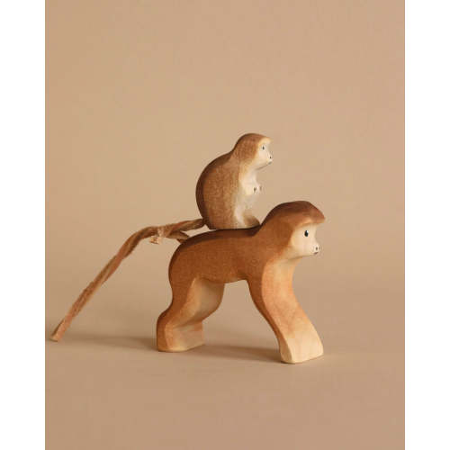 Bumbu Handmade Wooden Monkey Set