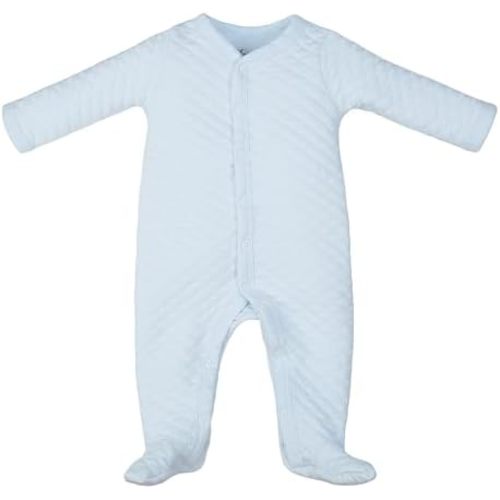 Unisex Baby Warm Footie Jumpsuit Newborn Infant Boy Girl Cotton Footed Outfit for Autumn Winter