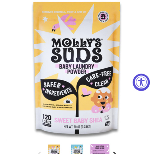 Baby Laundry Detergent Powder – Molly’s Suds