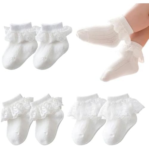 Baby Girls Lace Ankle Socks