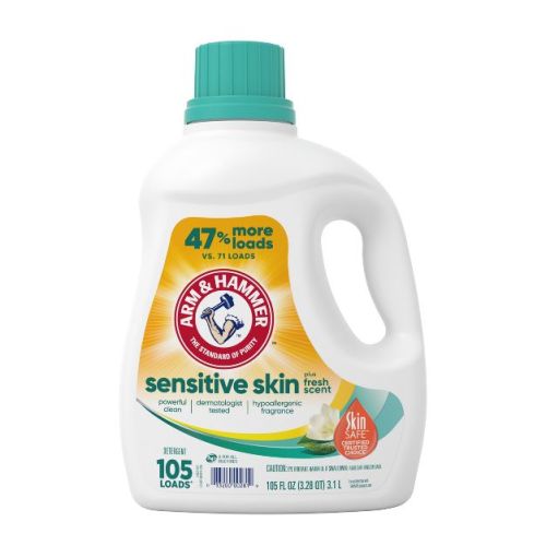 Arm & Hammer Hypoallergenic Fresh Scent for Sensitive Skin HE Liquid Laundry Detergent