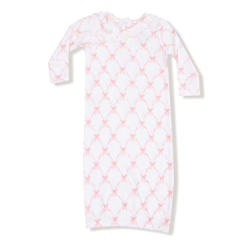 Kimono Gown, Ribbon Bow Trellis