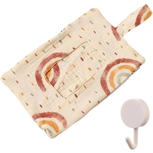 (#4) Portable Wipes Dispenser Bag for Stroller/Diaper Bag