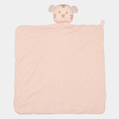 Mini-Stripe Tiger Lovey + Paci clip holder