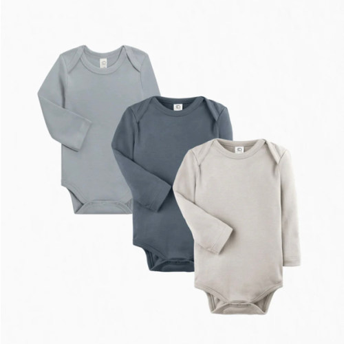 3-Pack Long Sleeve Bodysuit Bundle